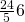 \frac{24}{5}÷6