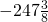 -24·7·\frac{3}{8}