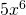 5{x}^{6}