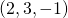 \left(2,3,-1\right)